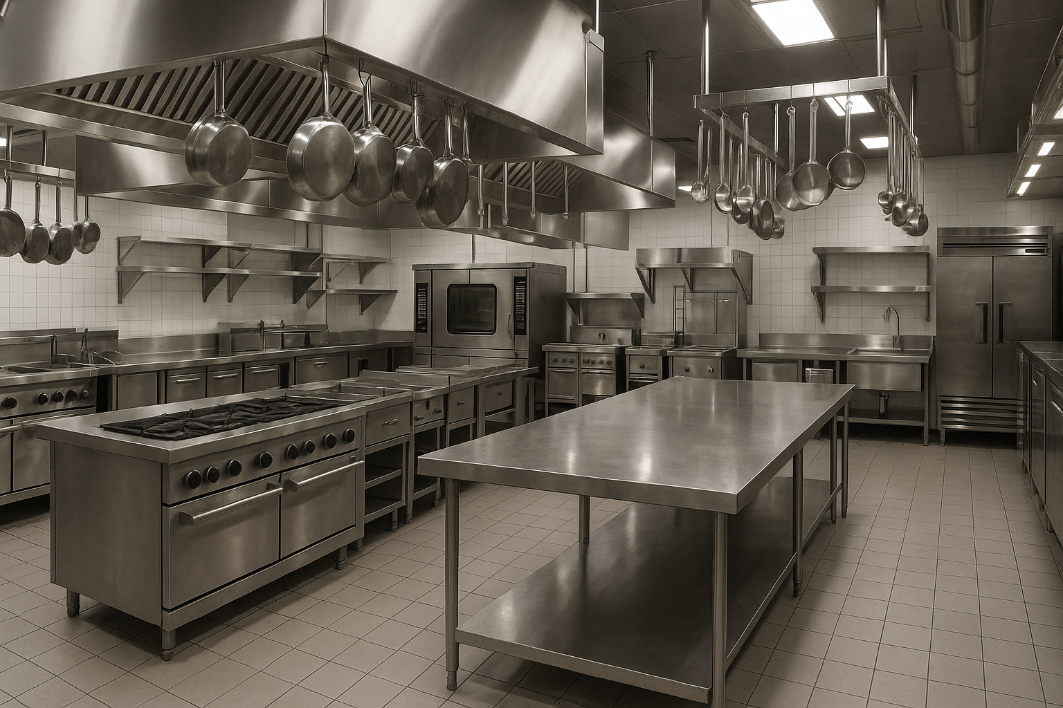 ok, agora invés de ter duas bancadas, coloca mais equipamentos e só uma bacanda