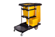 Carro de Limpeza Multifunções 90L | 2x8L | 2x25L 121x57,5x112CM