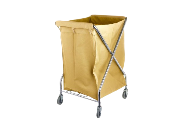 Carro Encolher p/ Lavandaria Lona 175L 60x60x100CM