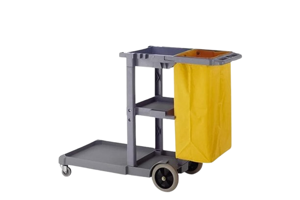 Carro de Limpeza de Quartos 60L 125x51x95CM