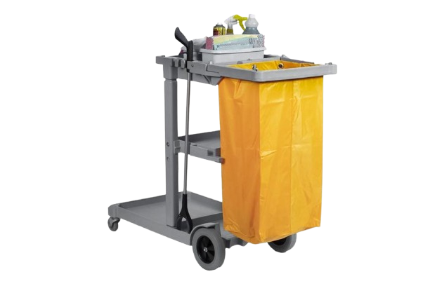 Carro de Limpeza de Quartos 60L 125x51x95CM