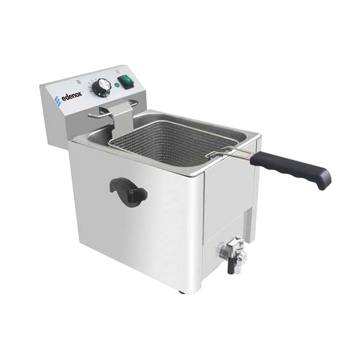 Fritadeira Elétrica de Bancada c/ cuba 8 Lts 3,25kW - EDENOX TF-82 E