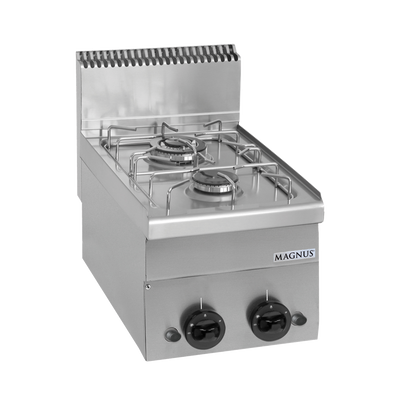 Fogão de Bancada a Gás c/ 2 Queimadores - MAGNUS F2G T640