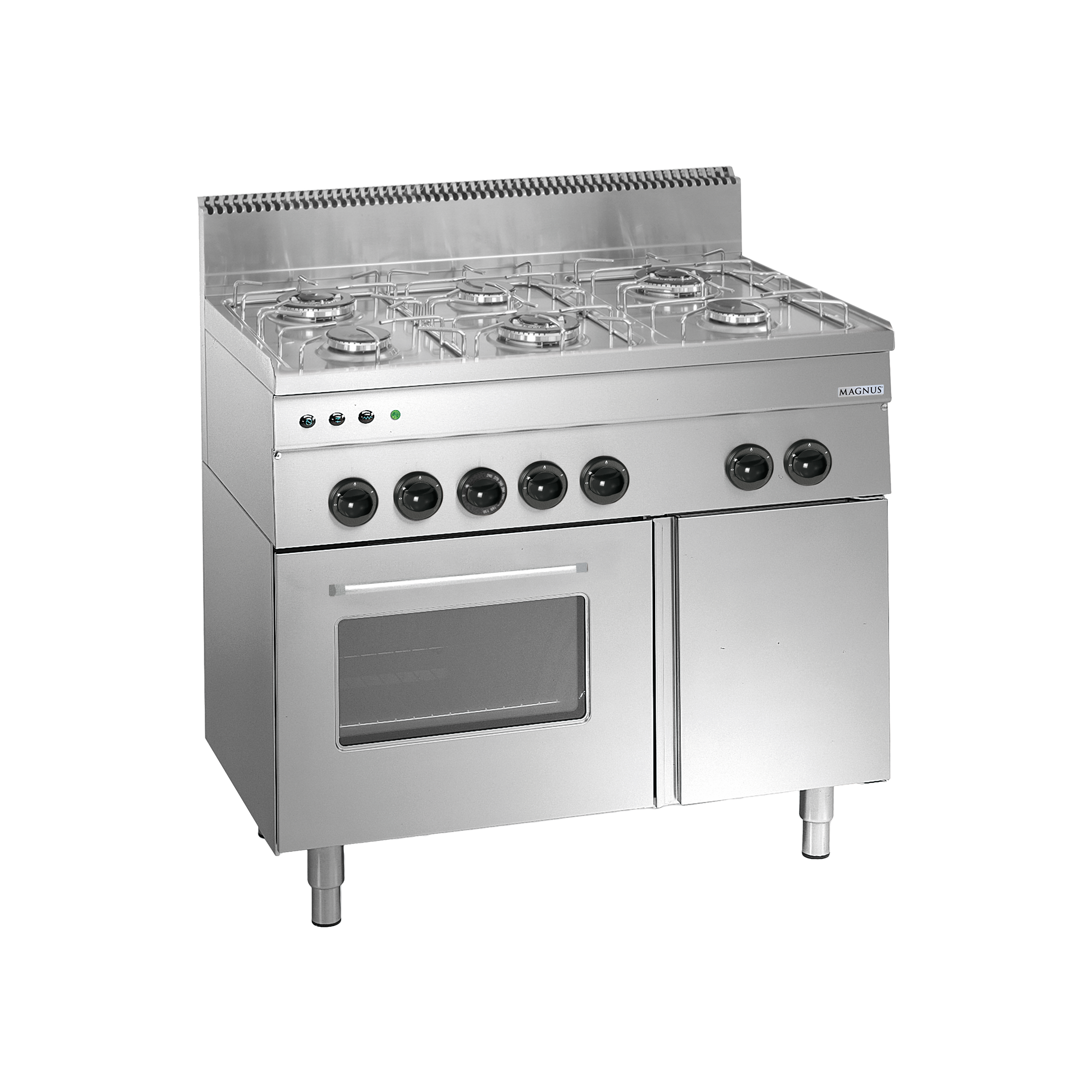 Fogão a Gás c/ 6 Queimadores + Forno Multifunções - MAGNUS F6GFGA M6100