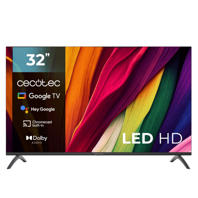 TV CECOTEC A4 series ALH40032S 32'' HD GOOGLE TV