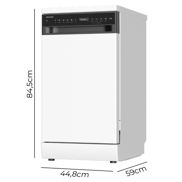 Máquina de Lavar Louça - CECOTEC Bolero Aguazero 4360 6 Programas Classe D