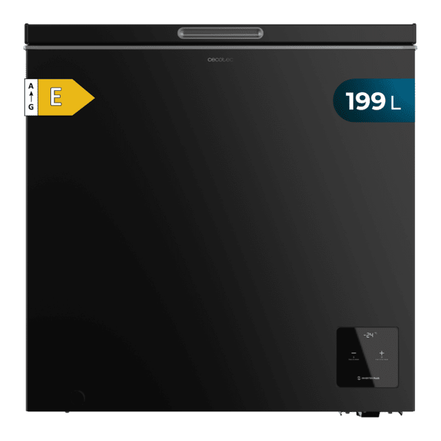 Arca Congeladora - CECOTEC Bolero CoolMarket Chest 199 Black E