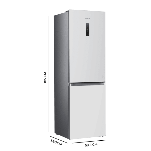 Frigorífico - CECOTEC Bolero CoolMarket Combi 290 Inox Classe E
