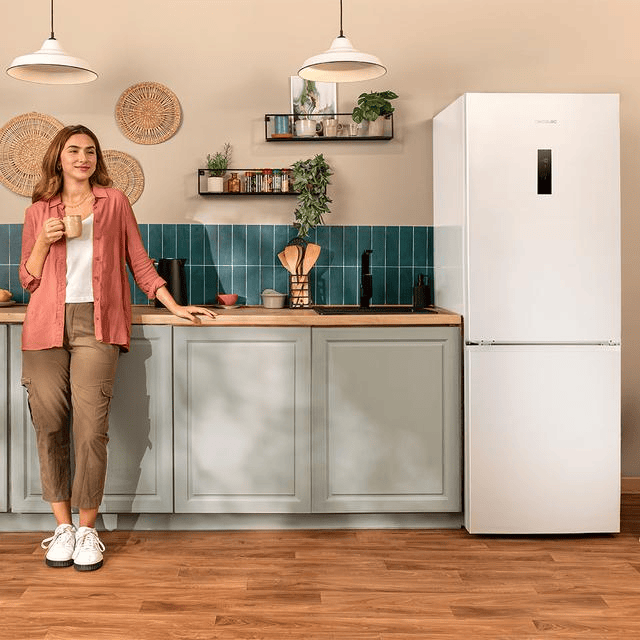 Frigorífico - CECOTEC Bolero CoolMarket Combi 290 White