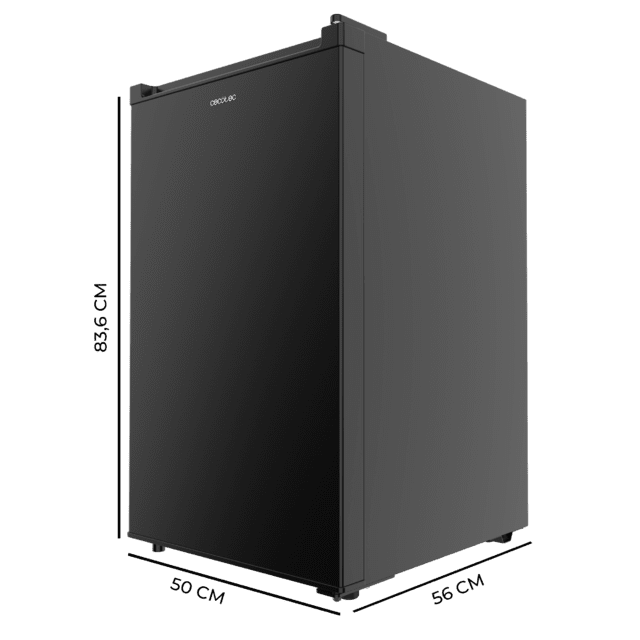 Congelador - CECOTEC Bolero CoolMarket TF 87 Black Classe E