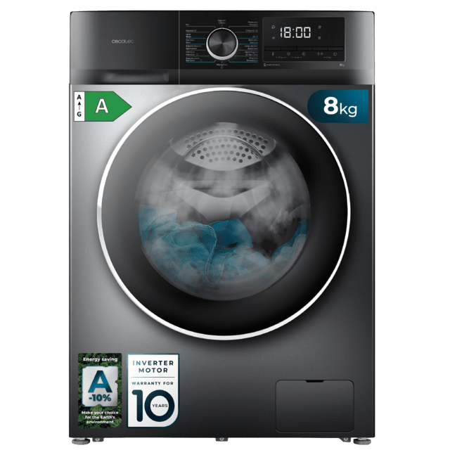 Lavadora Bolero DressCode 8500 Inverter Steel A