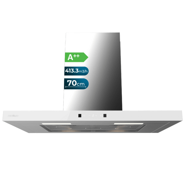 Exaustor - CECOTEC Bolero Flux TT 704400 Inox A++ 70 CM