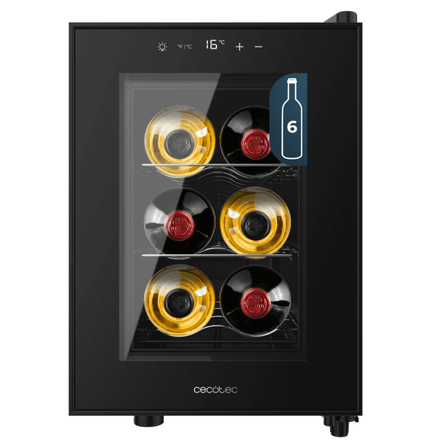 Cave de Vinhos - CECOTEC Bolero GrandSommelier 600 CoolCrystal Classe E