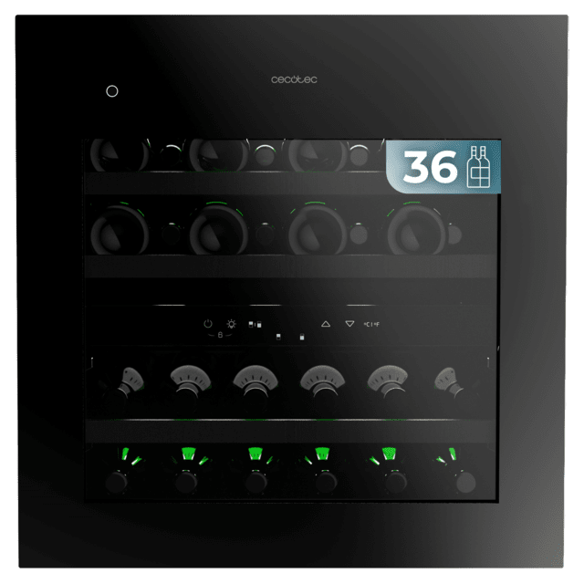 Bolero GrandSommelier Duo 36000 Touch Matt Black Compressor