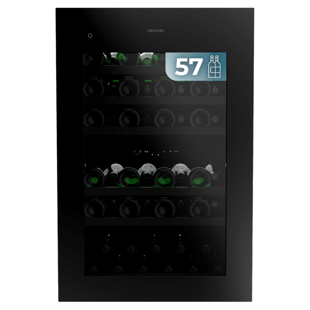Bolero GrandSommelier Duo 57000 Touch Matt Black Compressor