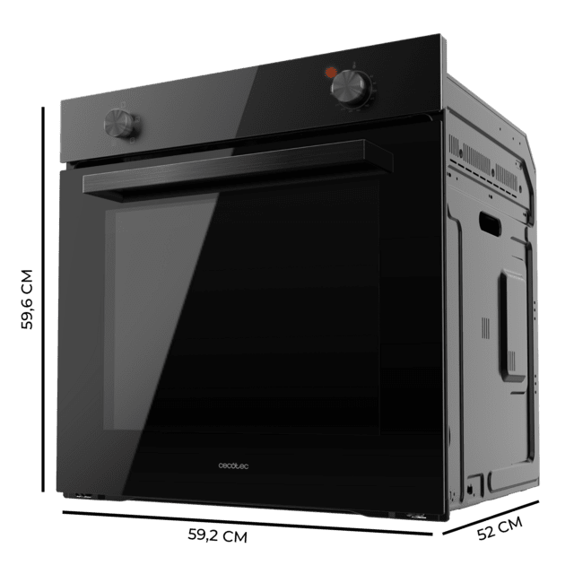 Forno - CECOTEC Bolero Hexa C126000 Black A 77 L
