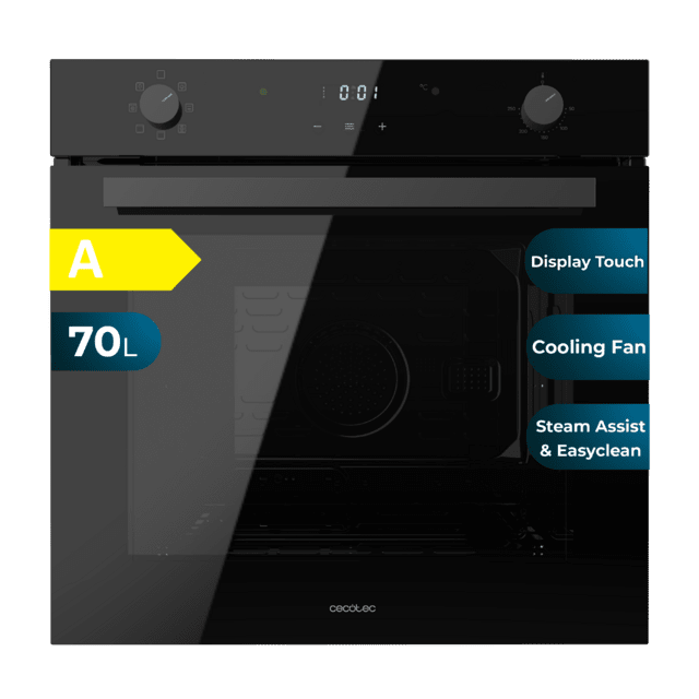 Forno - CECOTEC Bolero Hexa M226001 Glass Black A