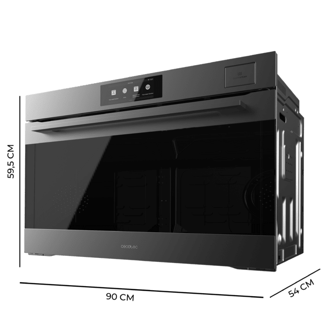 Forno - CECOTEC Bolero Hexa S609000 Matt TFT A+ 133 L Classe A+