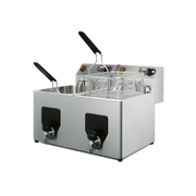 Fritadeira Elétrica de Bancada 8+8 L - FIAMMA FF10+10 TR V20