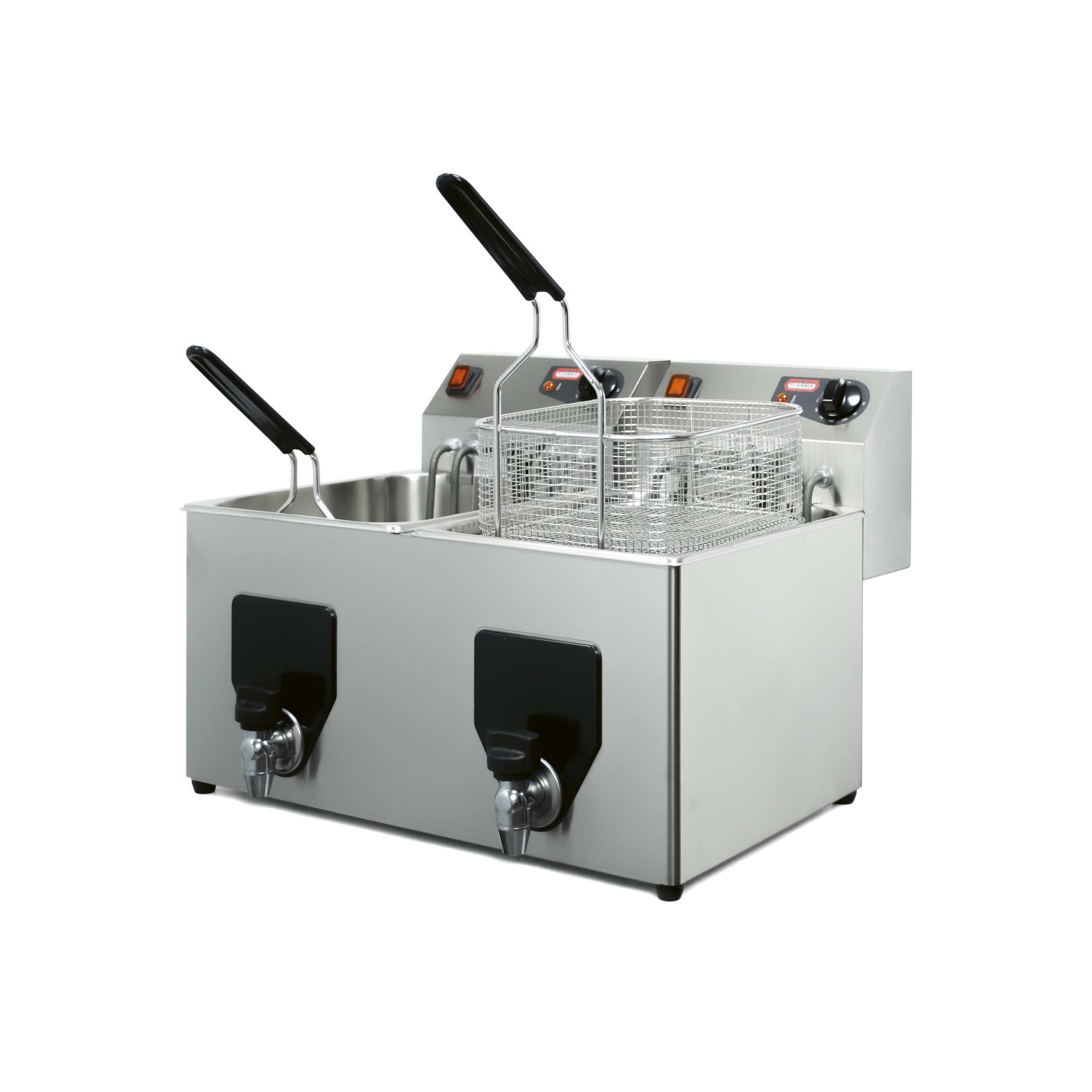 Fritadeira Elétrica de Bancada 8+8 L - FIAMMA FF10+10 TR V20