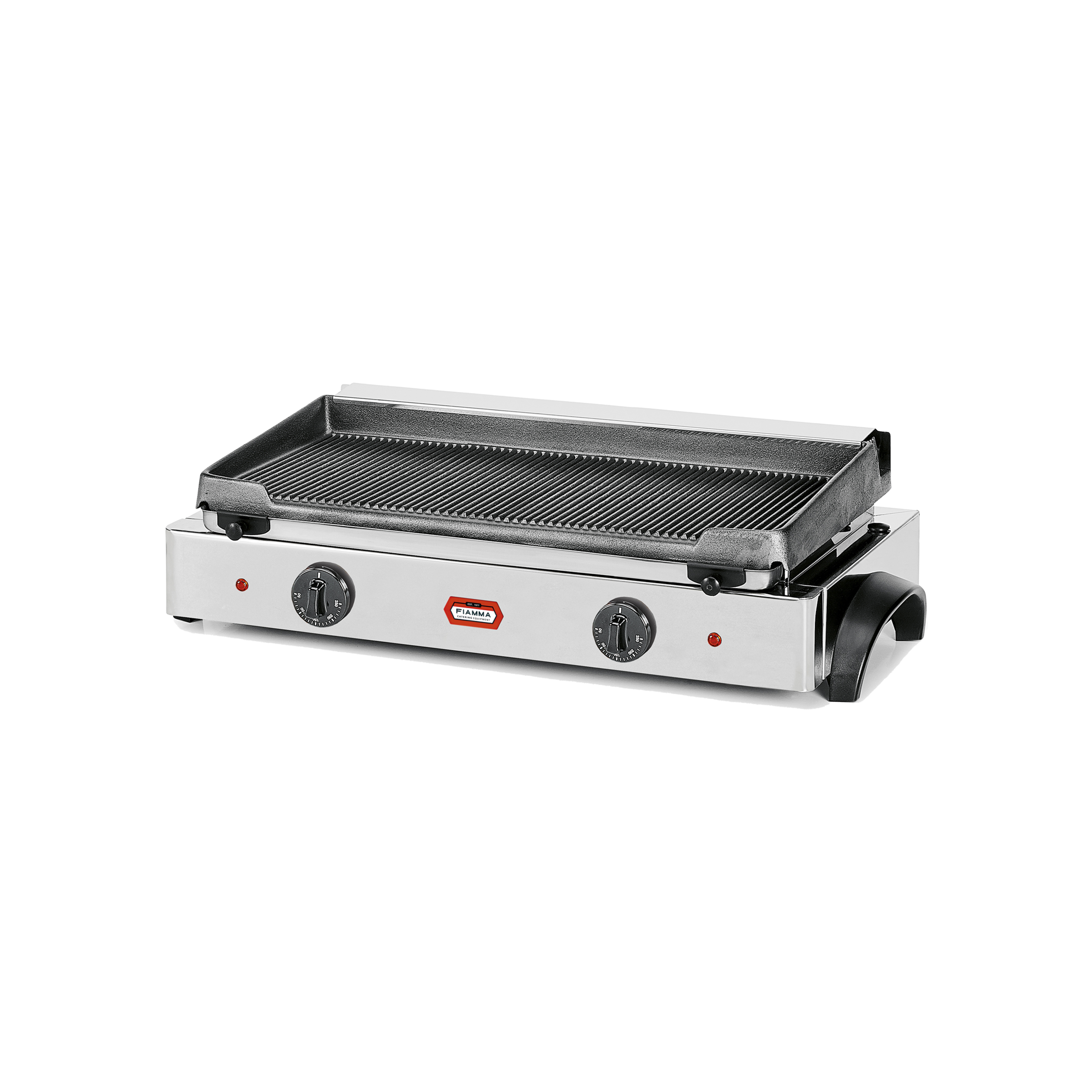 Grelhador Fry-top Duplo Canelado - FIAMMA GR 8