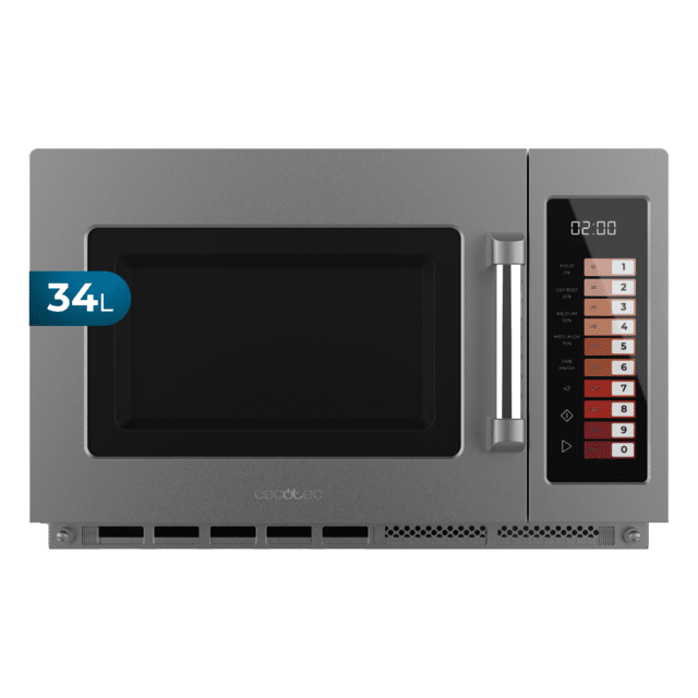 Micro-ondas industrial - CECOTEC FlatPro 3400 34L 2100W