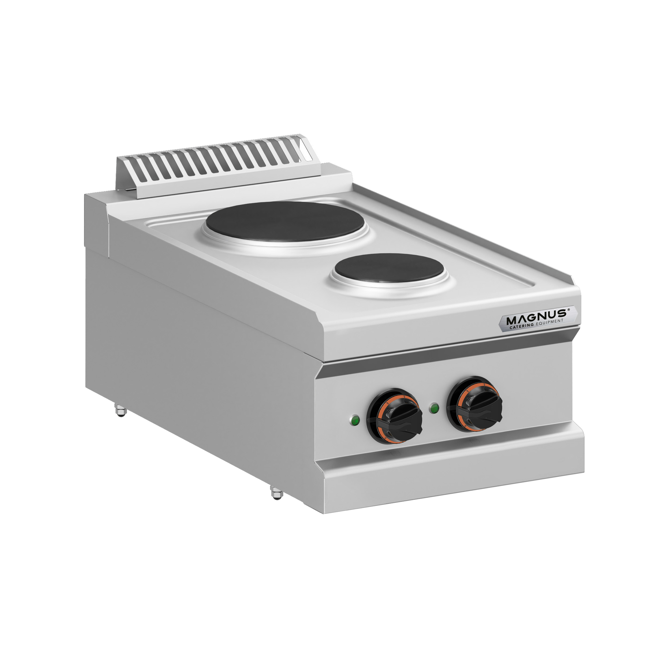 Fogão elétrico com 2 placas redondas, bancada - MAGNUS F2E T740