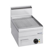 Fry-top elétrico, placa canelada, bancada - MAGNUS FTEC T640