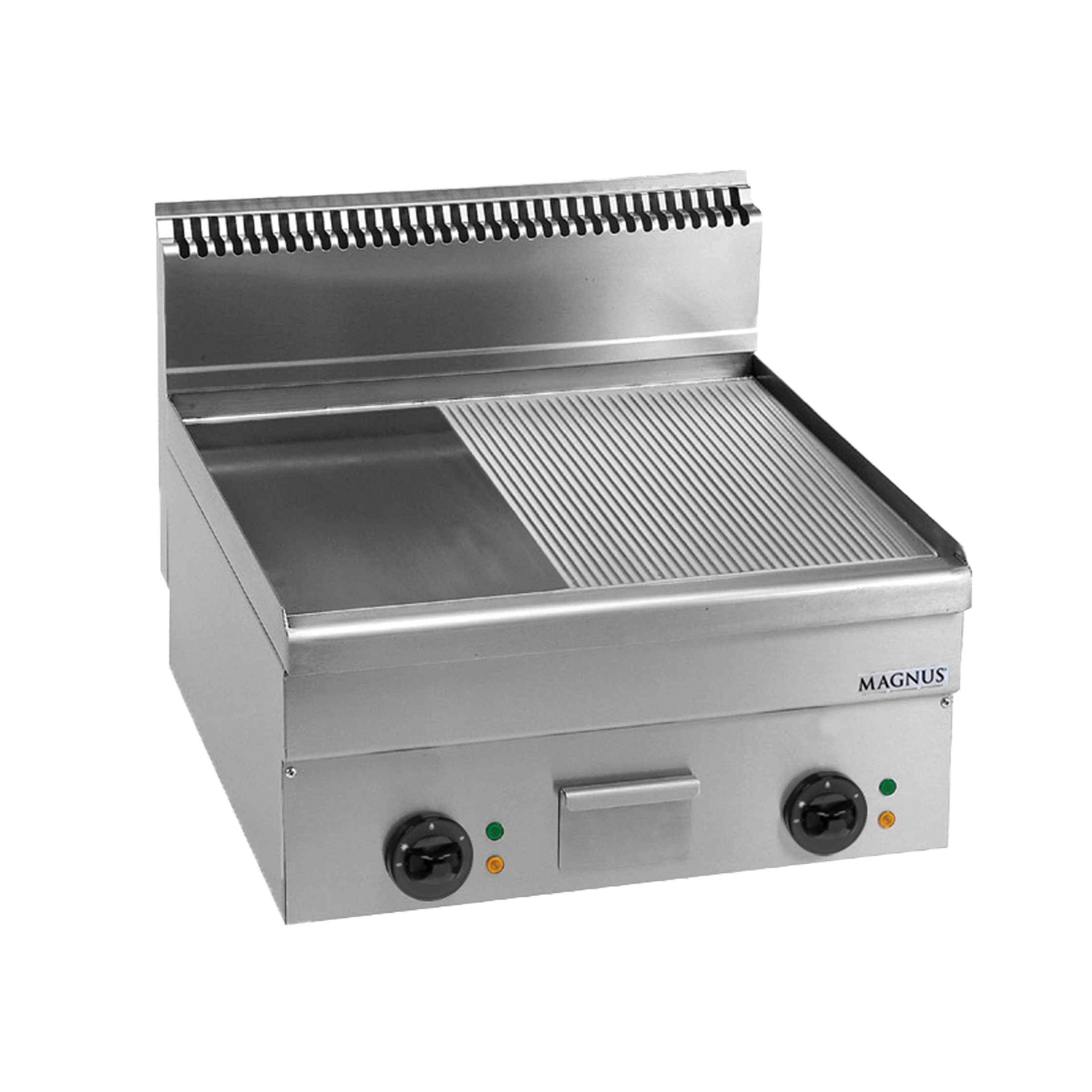 Fry-top elétrico duplo, placa mista, bancada - FTEM T660