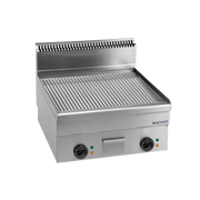 Fry-top elétrico duplo, placa canelada, bancada - MAGNUS FTEC T660