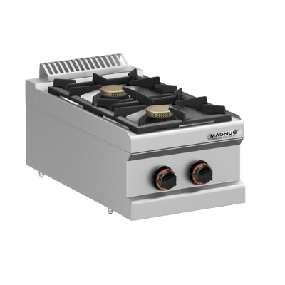 Fogão de Bancada a Gás c/ 2 Queimadores - MAGNUS F2G T740 NV