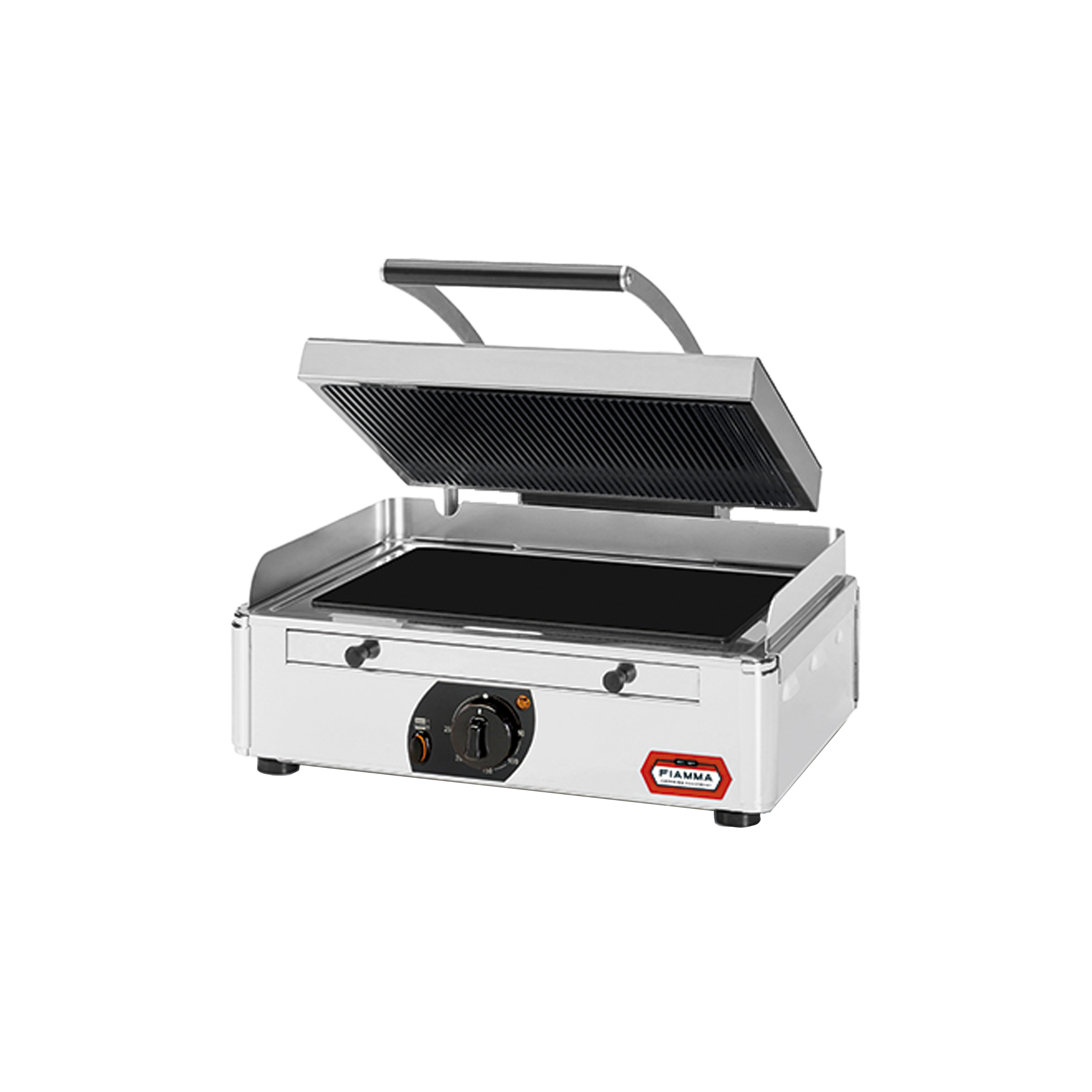 Grelhador/tostadeira Vitrocerâmico de Contacto Liso - FIAMMA CG6SS VITRO