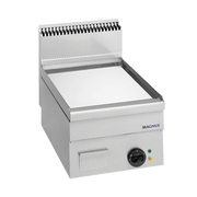 Fry-top elétrico, placa lisa cromoduro, bancada - MAGNUS FTEL T640 CRD