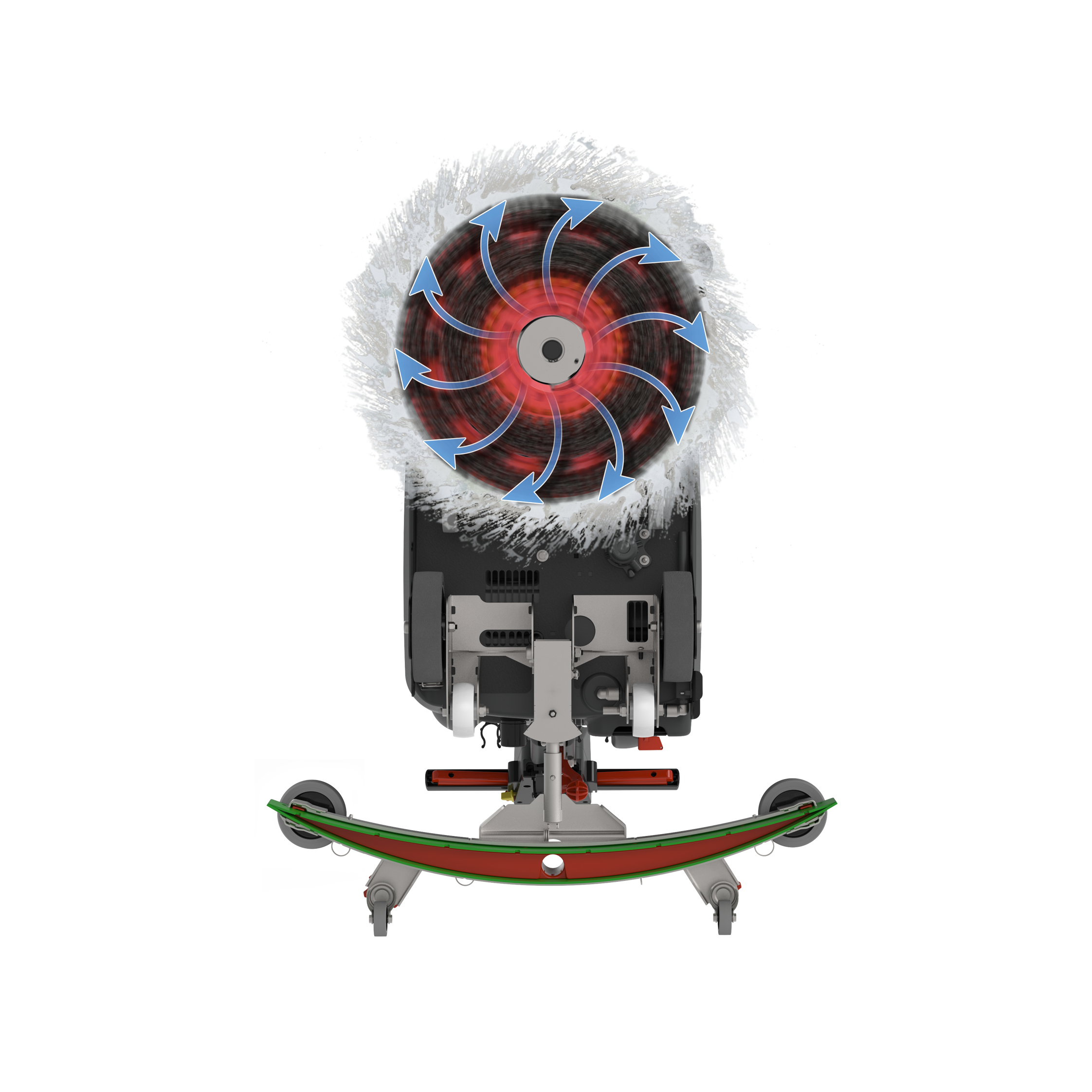 Lavadora a Bateria - NUMATIC TTB3045NX-R